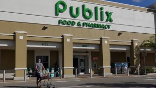 In this Jan. 29, 2021, file photo, a Publix Food & Pharmacy store where COVID-19 vaccinations were being administered in Delray Beach, Florida.