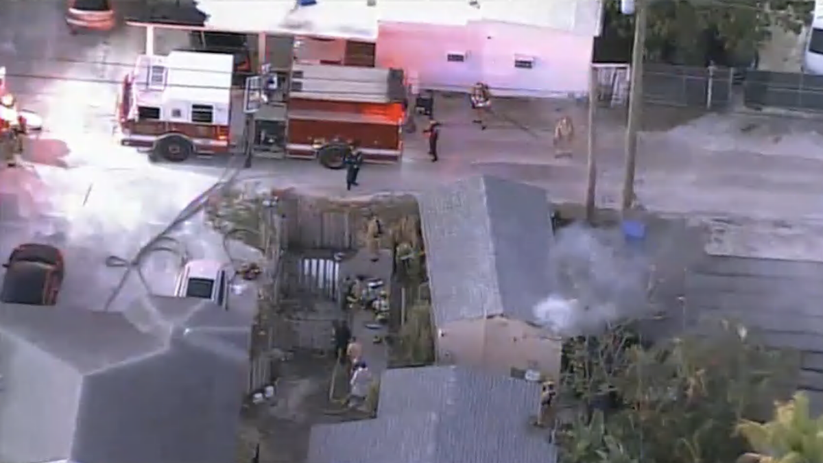 Person Hospitalized After Fire In Hollywood Home Nbc 6 South Florida