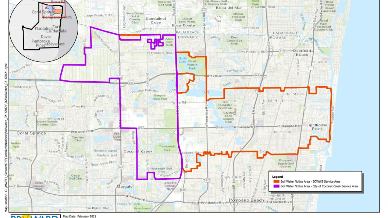 Widespread Boil Water Order After Broward County Pumps Hit By Lightning widespread-boil-water-order-after-broward-county-pumps-hit-by-lightning
