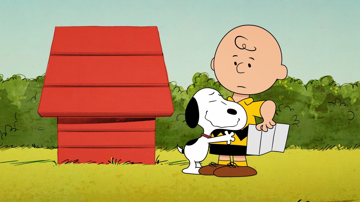 Charlie Brown and Snoopy offer an animated 'Peanuts' musical about summer camp 