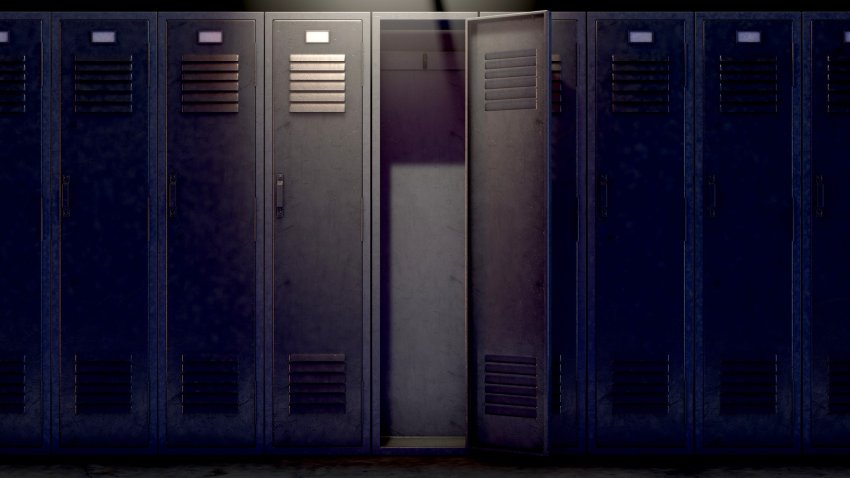 gym locker room lockers generic