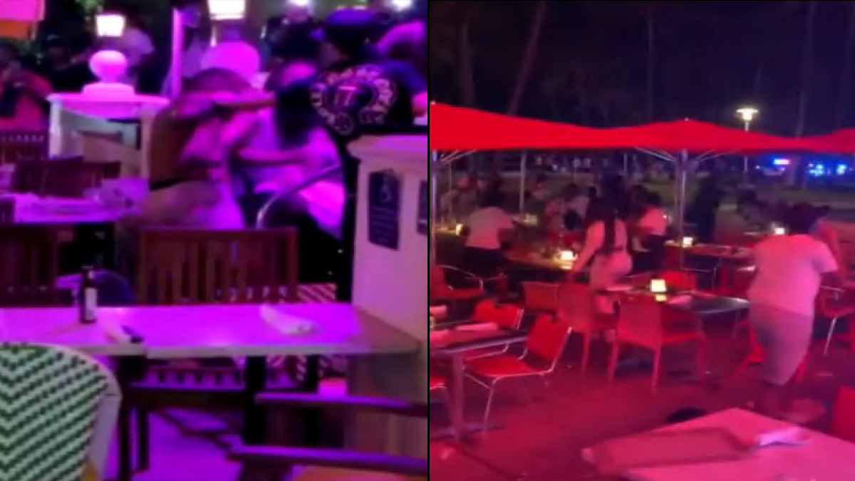 Miami Beach Mayhem Police Use Pepper Balls On Crowd Make Arrests After Restaurant Brawl Nbc 5927