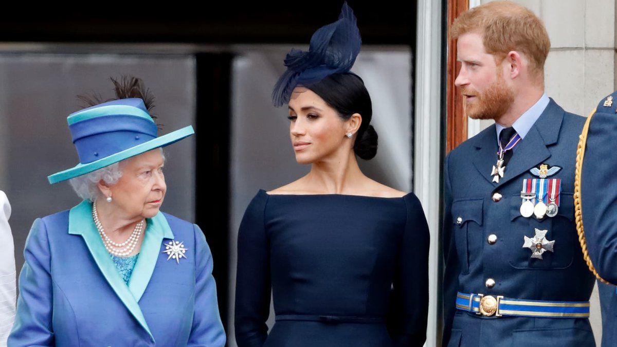 Prince Harry and Meghan Visit Queen Elizabeth Together for 1st Time in 2 Years