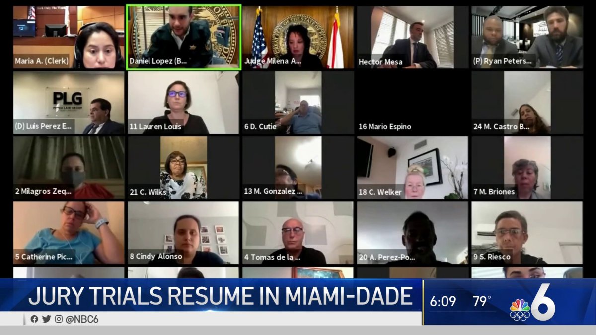 Jury Trials Resume in Miami-Dade – NBC 6 South Florida