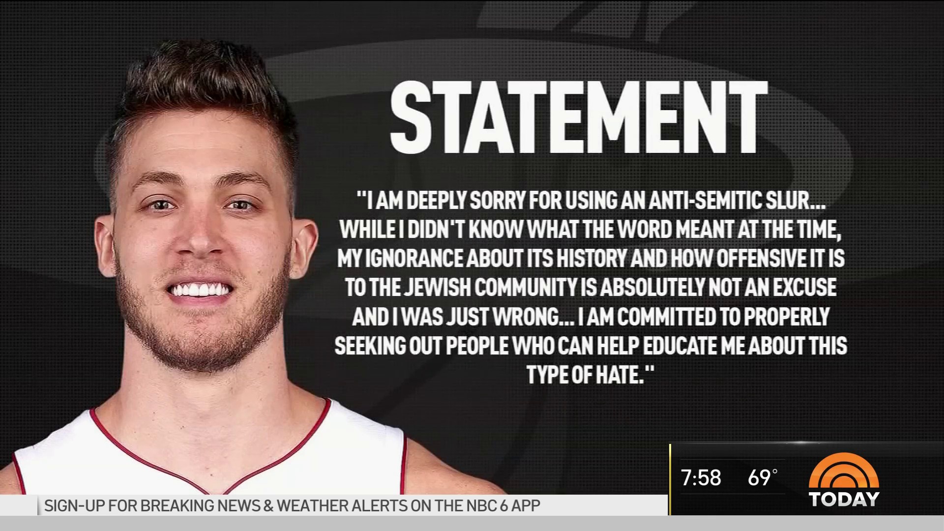 NBA's Meyers Leonard suspended by Miami Heat over anti-Semitic slur