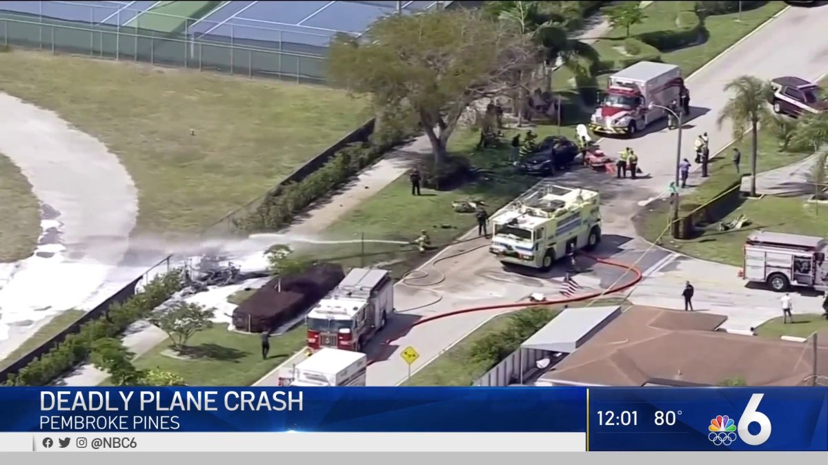 Child Among Three Killed in Pembroke Pines Plane Crash – NBC 6 South ...