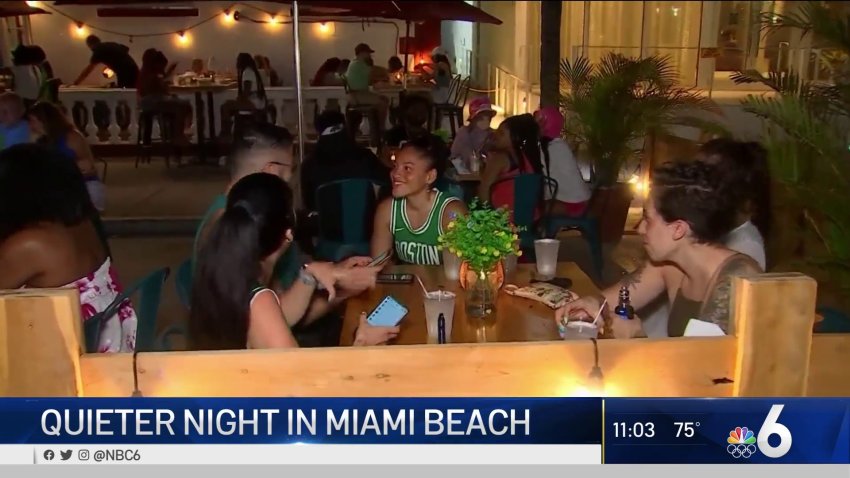 Quieter St. Patrick's Day on Miami Beach
