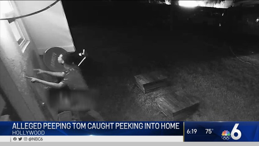 Man Caught Peeping Into Hollywood Home