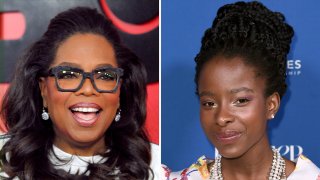 (Left) Oprah Winfrey, (Right) Amanda Gorman.