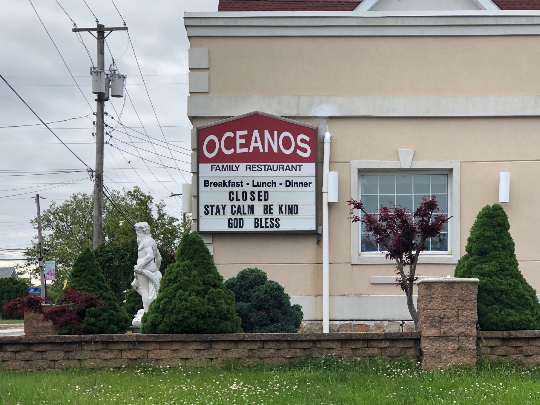 A closed restaurant in West Berlin Township, New Jersey. (Photo: Dave Palmer / NBC10)