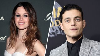 Rachel BIlson and Rami Malek