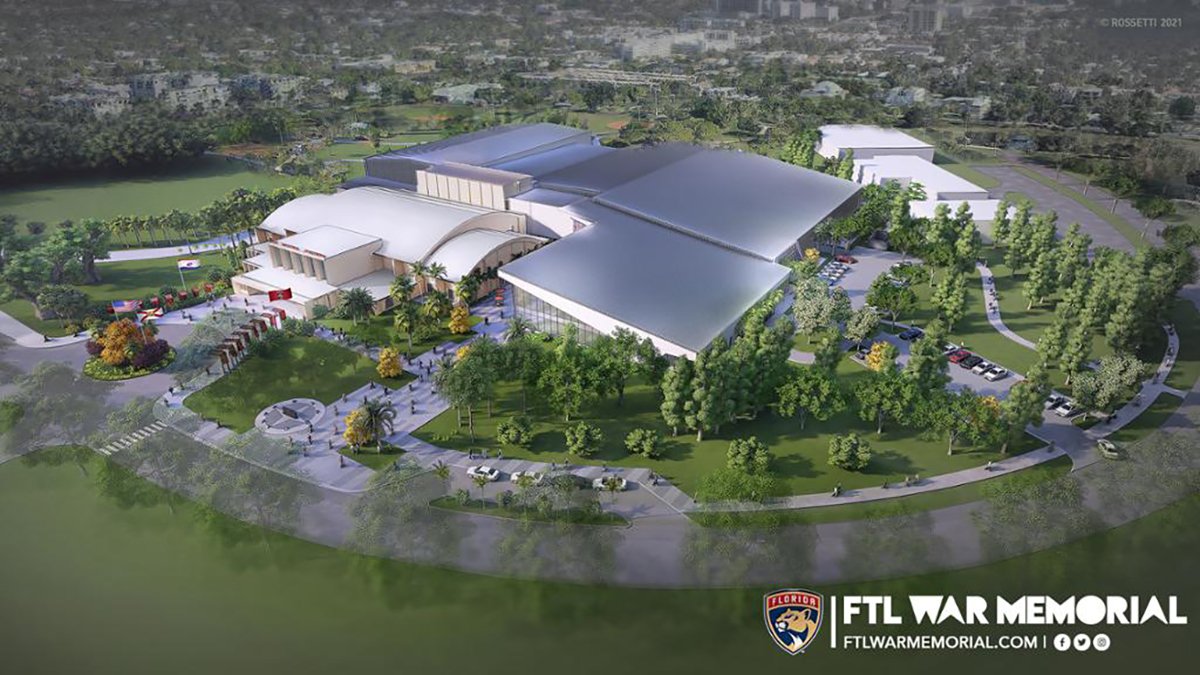 Florida Panthers Begin Renovation Of Auditorium Site For Practice Florida Panthers Begin Renovation Of Auditorium Site For Practice