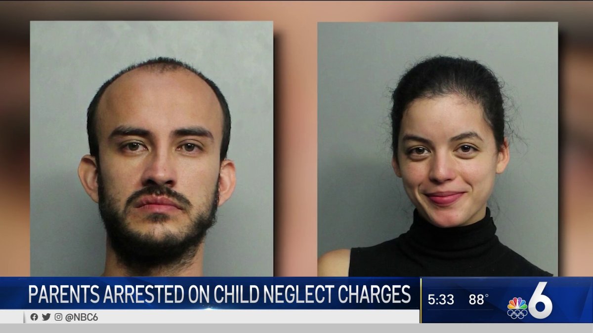 Miami Parents Arrested on Child Neglect Charges – NBC 6 South Florida