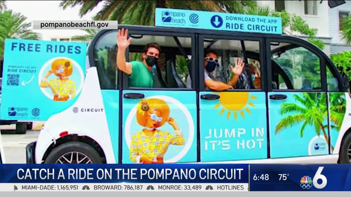 Catch a Ride on the Pompano Circuit NBC 6 South Florida