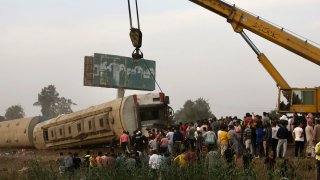 Egypt Train Crash