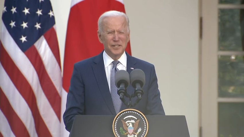 Biden Urges Congress to Pass Gun Control Measures After Mass Shooting Kills 8