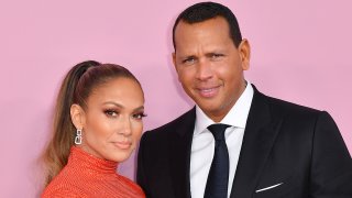 FILE - Jennifer Lopez and Alex Rodriguez arrive for the 2019 CFDA fashion awards at the Brooklyn Museum in New York City on June 3, 2019.