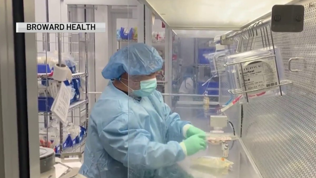 Broward Health Administers New Antibody Treatment for COVID19 Patients