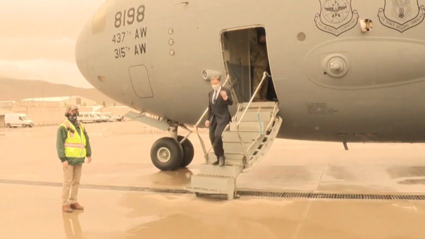 Sec. of State Blinken Makes Unannounced Visit to Afghanistan