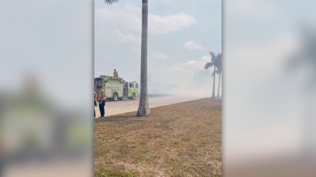 Crews Work to Extinguish Massive Brush Fire in SW Miami-Dade – NBC 6 ...