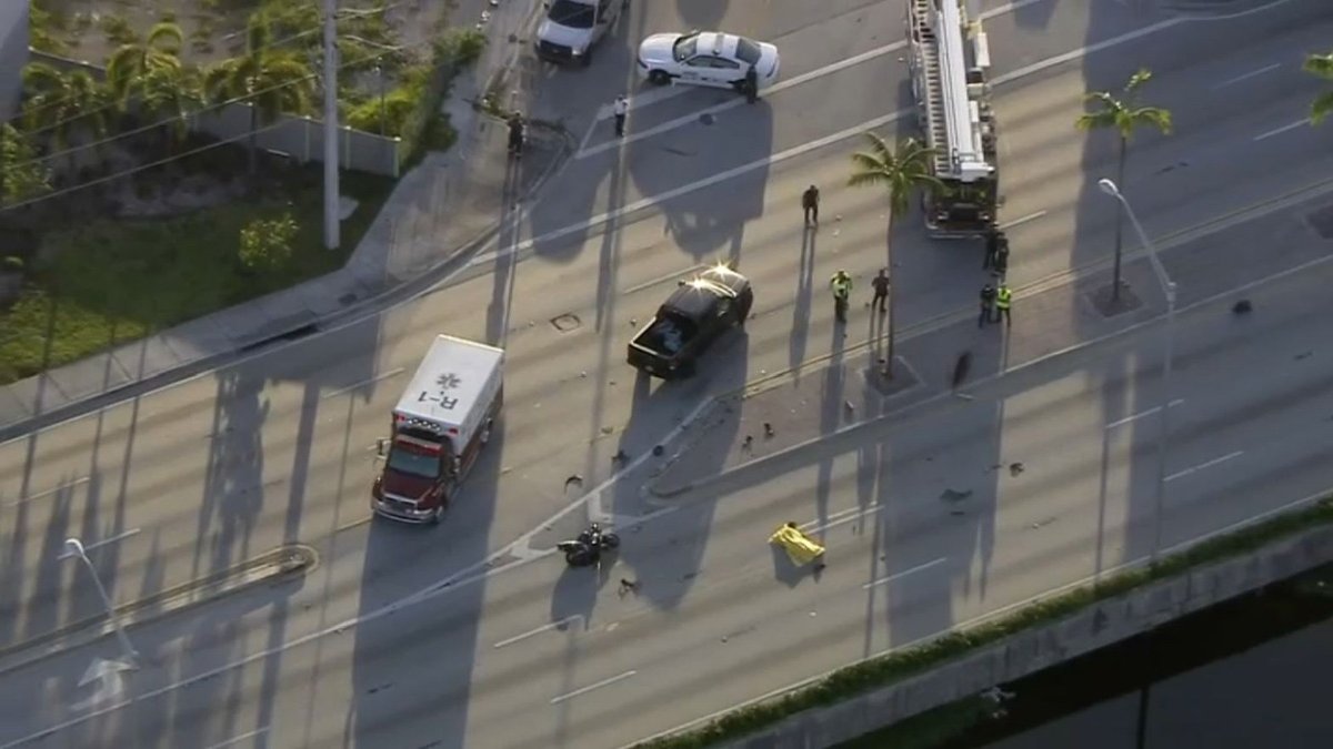Motorcyclist Killed in Hialeah Morning Crash With Truck – NBC 6 South ...