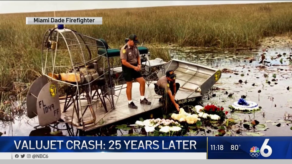 25 Years Later First Responders Families Remember 1996 Valujet Crash