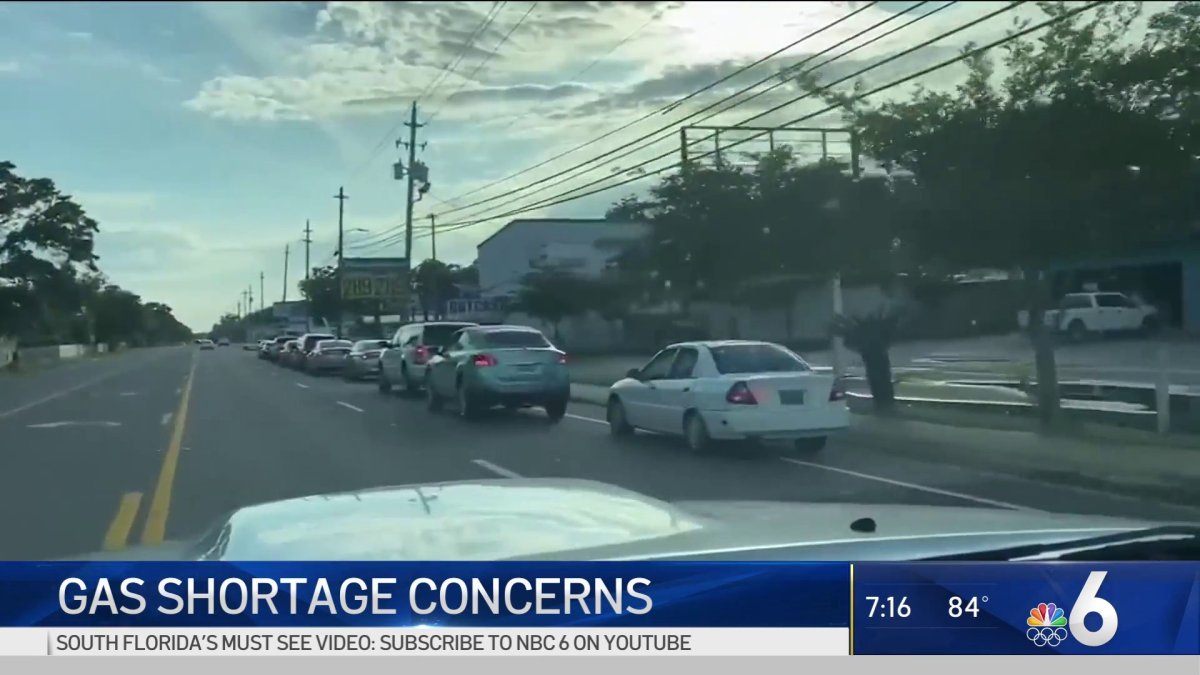 Gas Shortage Concerns Amid Pipeline Shut Down NBC 6 South Florida