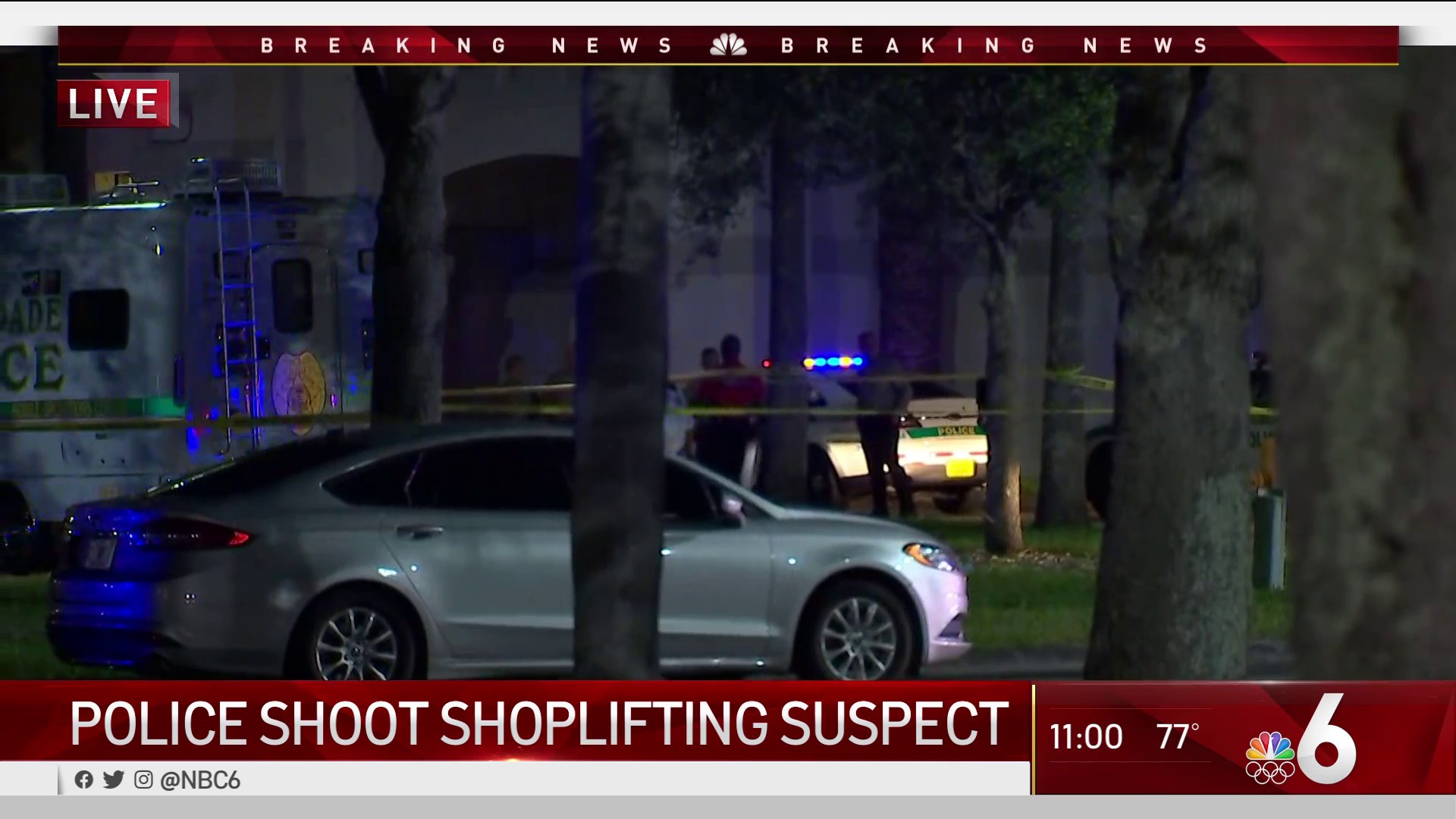 Police Shoot Shoplifting Suspect – NBC 6 South Florida