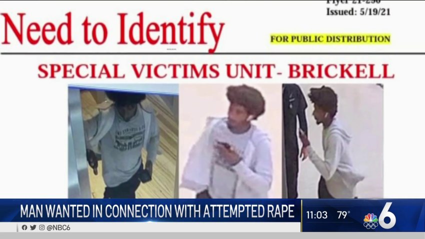 Man Wanted in Connection With Rape in Brickell