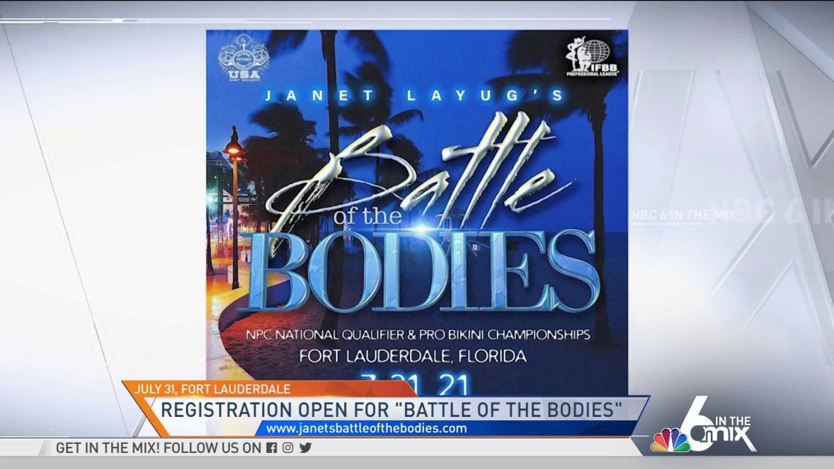 Registration Open for “Battle of the Bodies” NBC 6 South Florida
