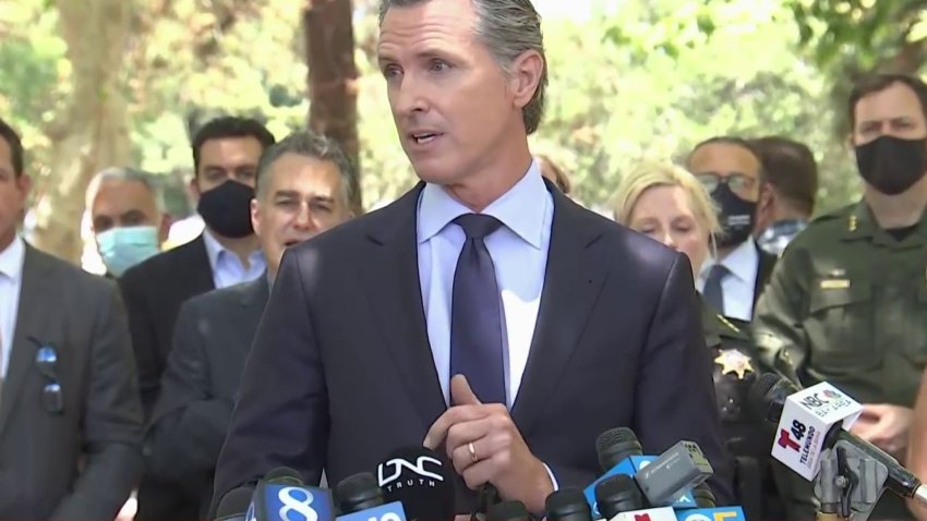 Gov. Gavin Newsom Joins South Bay Officials to Address Shooting in San Jose