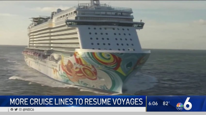 More Cruise Lines Set to Resume Voyages