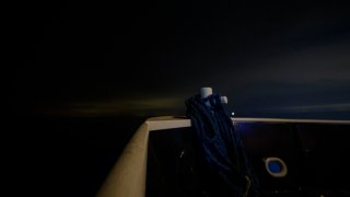 In this handout image from NASA, The night sky off the bow of the SpaceX GO Navigator recovery ship is seen in this one-second exposure photograph as NASA and SpaceX support teams prepare for the landing of the SpaceX Crew Dragon Resilience spacecraft with NASA astronauts Mike Hopkins, Shannon Walker, and Victor Glover, and Japan Aerospace Exploration Agency (JAXA) astronaut Soichi Noguchi aboard in the Gulf of Mexico off the coast of Panama City, Florida, Saturday, May 1, 2021.