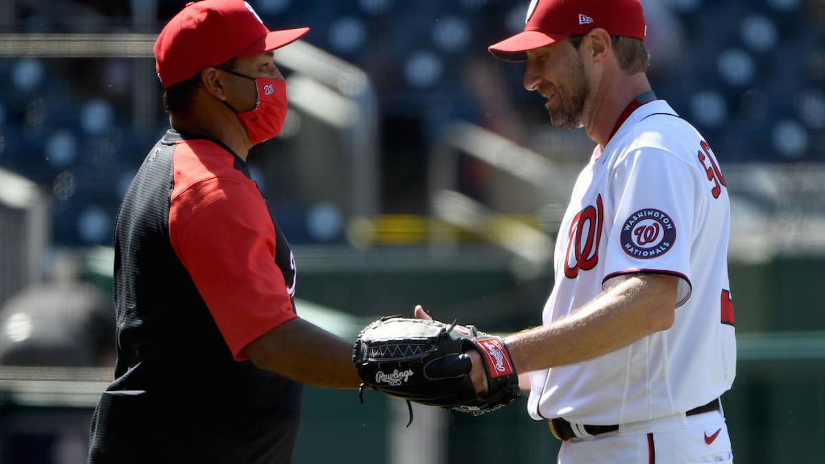 Max Scherzer hasn't reached base safely in 2021