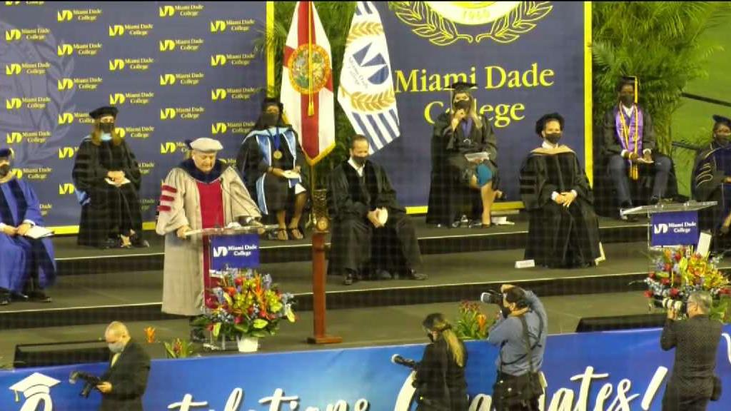 Miami Dade College Holds InPerson Commencement Ceremony NBC 6 South