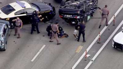 Police Chase Ends With Crash in Broward County