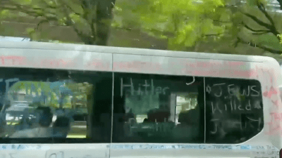 Man Arrested For Anti-Semitic Messages on Van Released