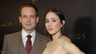 Patrick J. Adams and Troian Bellisario