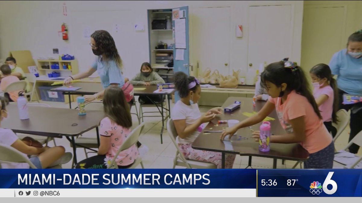 MiamiDade Summer Camps Are More Academic This Year NBC 6 South Florida