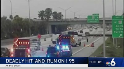 Man Killed in Hit-And-Run on I-95 in Broward