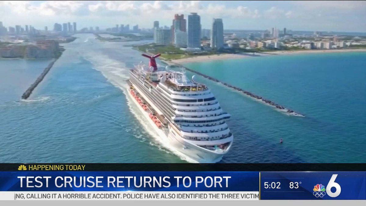 Royal Caribbean Test Cruise Returns to Port – NBC 6 South Florida