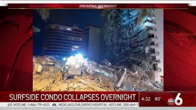 Partial Collapse of Condo Building in Surfside