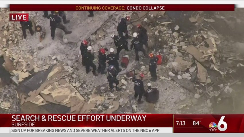 Explaining the Search & Rescue Procedure in Condo Collapse