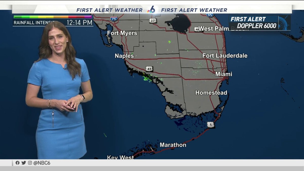 NBC 6 First Alert Forecast June 8, 2021 Midday NBC 6