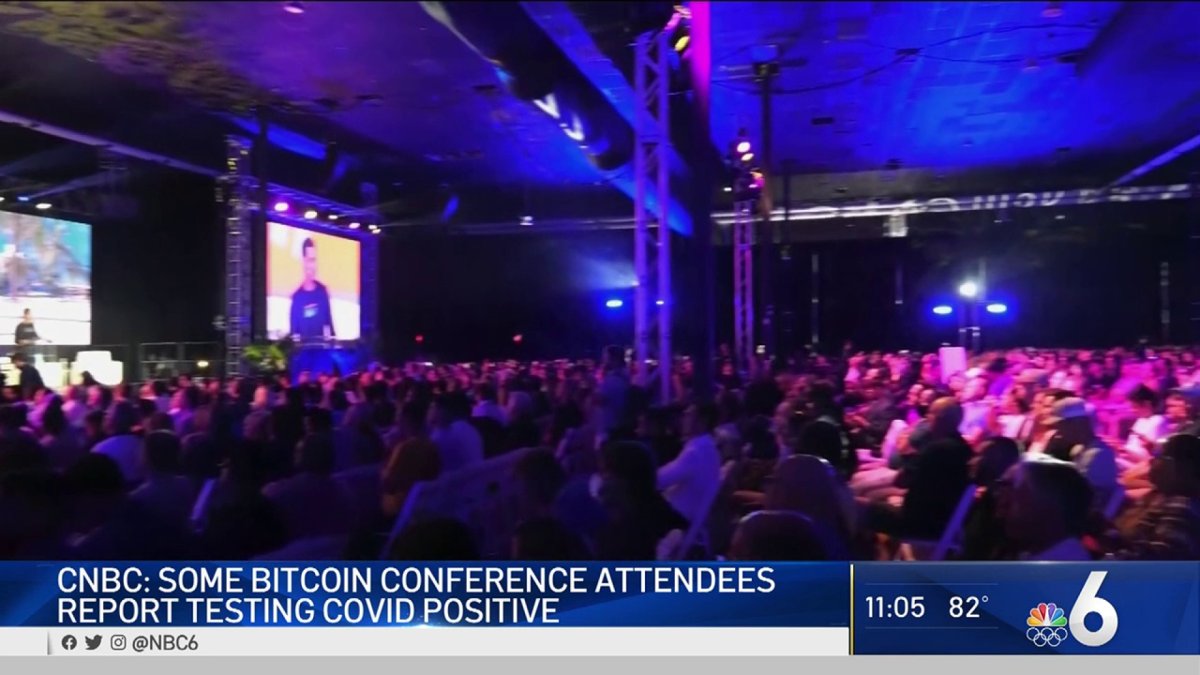 Bitcoin 2021 Attendees Report Testing Positive for COVID-19 – NBC 6 South  Florida