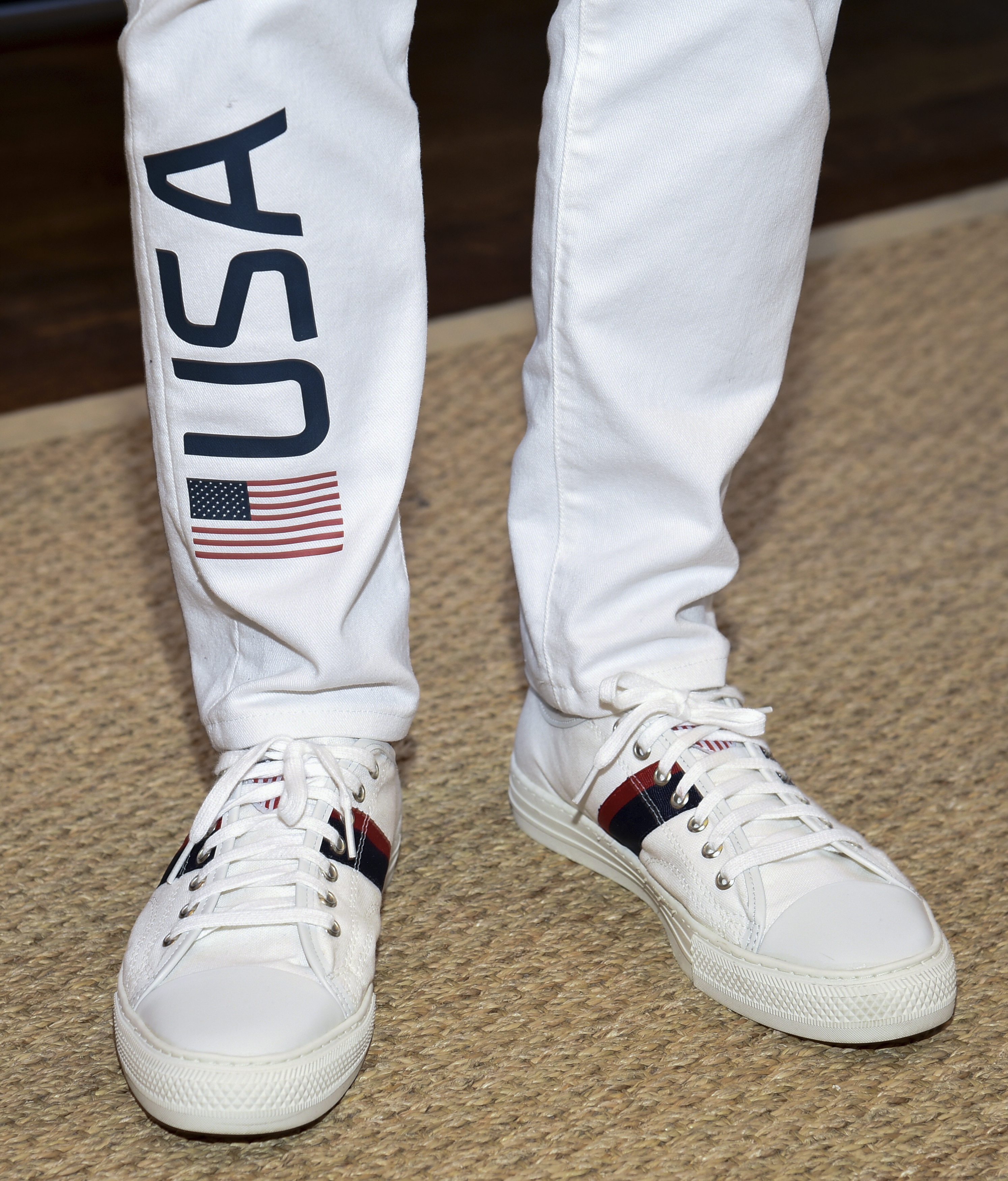 Team USA Tokyo Olympic closing ceremony uniform unveiling at the Ralph Lauren SoHo Store on April 13, 2021, in New York City.