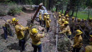 Crews work to clear debris