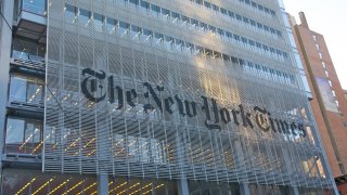 Exterior, The New York Times Building, New York, NY