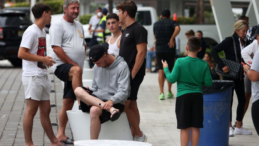 Families Gather at Reunification Center Hoping For News About Loved Ones