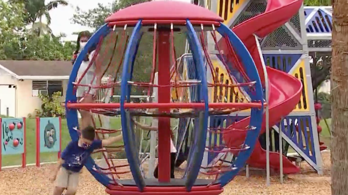 Largest Playground in MiamiDade County Officially Open to Public NBC
